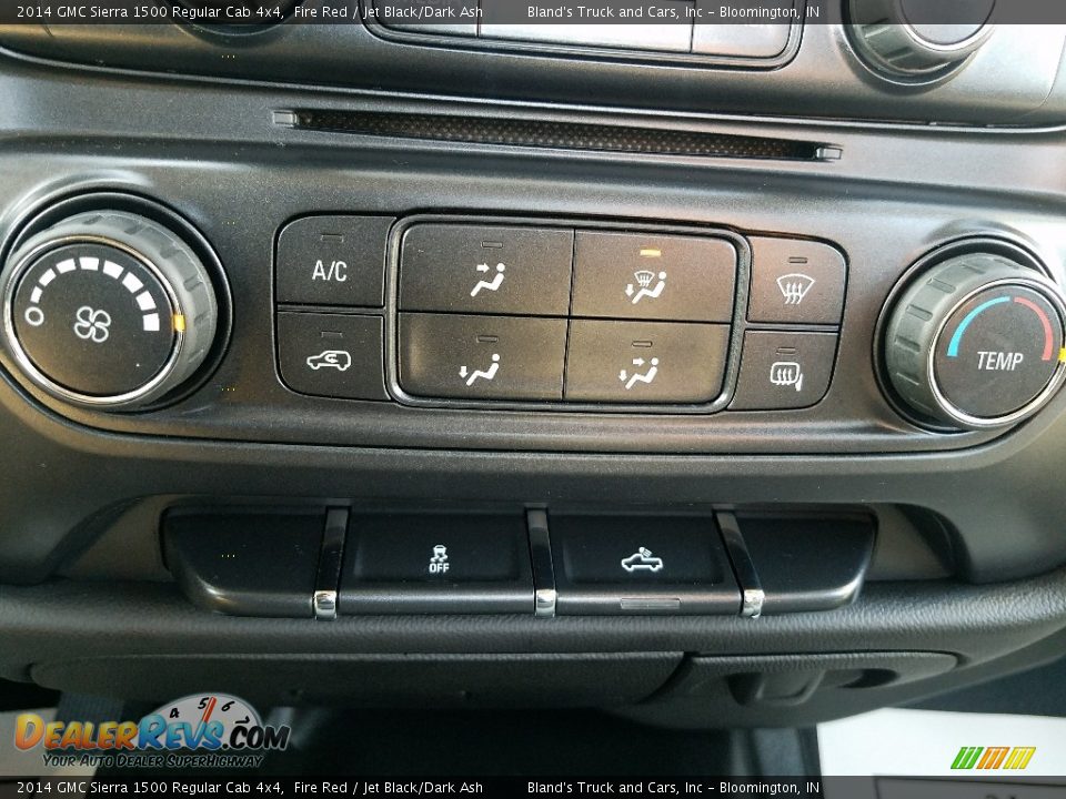 2014 GMC Sierra 1500 Regular Cab 4x4 Fire Red / Jet Black/Dark Ash Photo #26