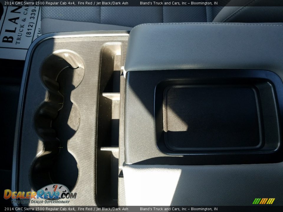2014 GMC Sierra 1500 Regular Cab 4x4 Fire Red / Jet Black/Dark Ash Photo #27