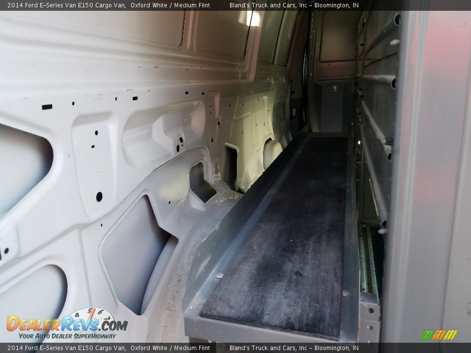 2014 Ford E-Series Van E150 Cargo Van Oxford White / Medium Flint Photo #8