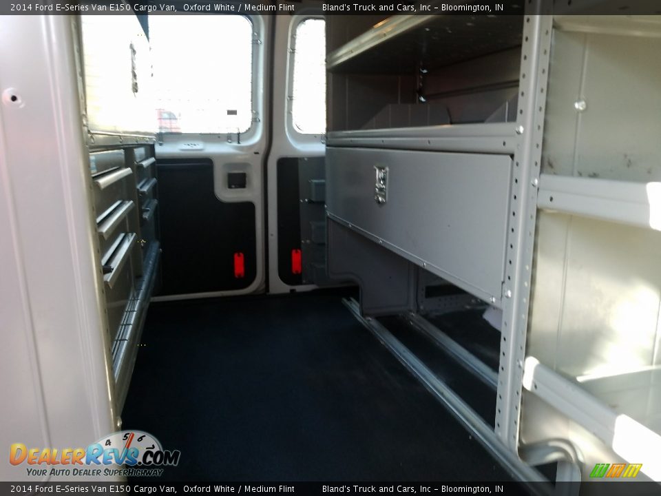 2014 Ford E-Series Van E150 Cargo Van Oxford White / Medium Flint Photo #16