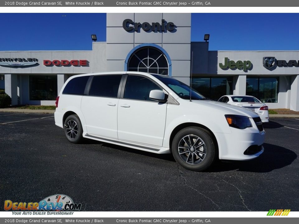 2018 Dodge Grand Caravan SE White Knuckle / Black Photo #1