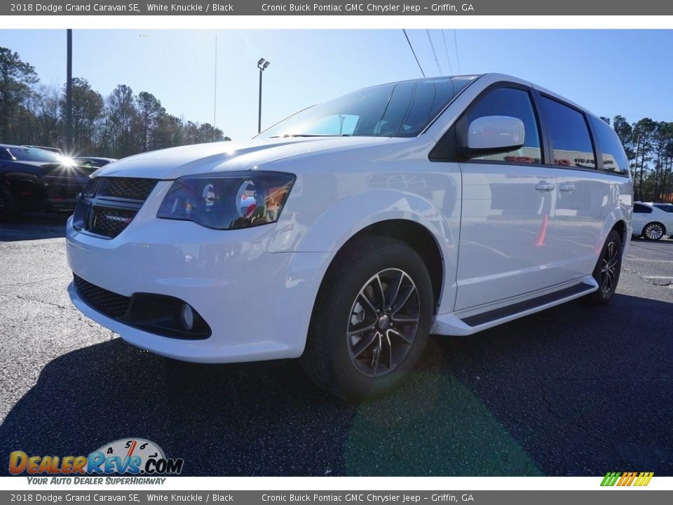 2018 Dodge Grand Caravan SE White Knuckle / Black Photo #3