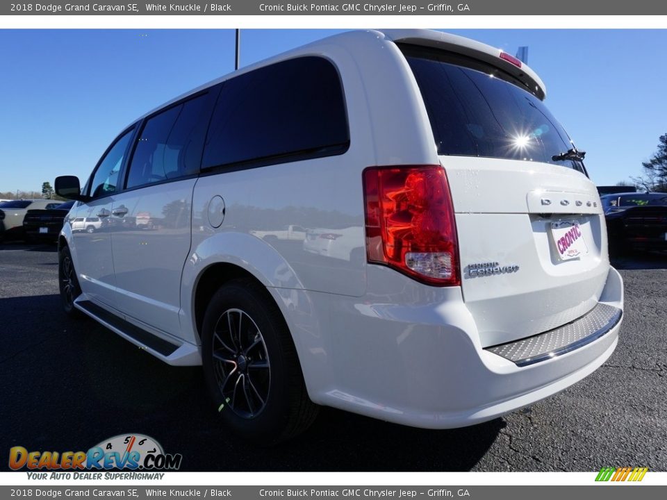 2018 Dodge Grand Caravan SE White Knuckle / Black Photo #5