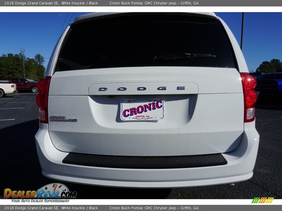2018 Dodge Grand Caravan SE White Knuckle / Black Photo #6