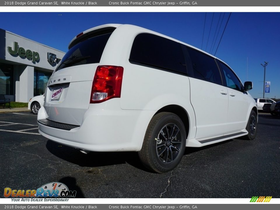 2018 Dodge Grand Caravan SE White Knuckle / Black Photo #7