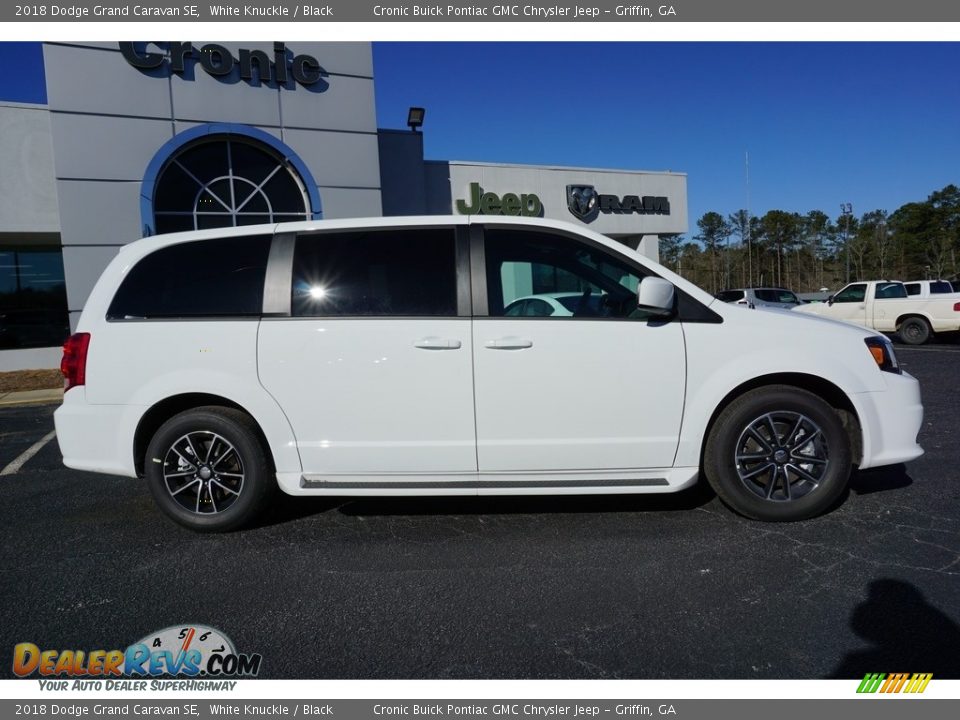2018 Dodge Grand Caravan SE White Knuckle / Black Photo #8