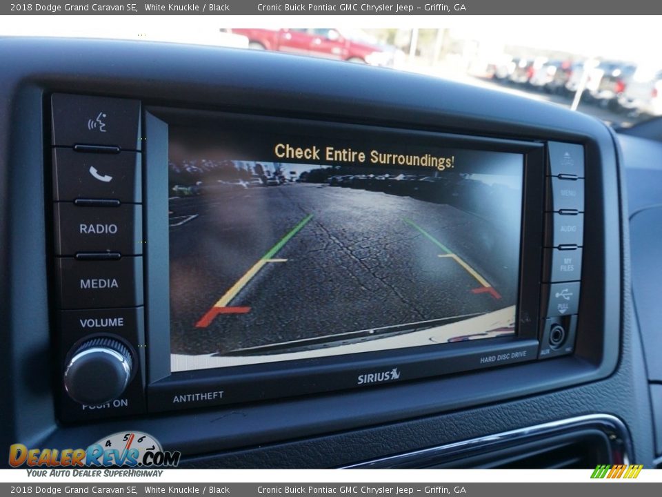 2018 Dodge Grand Caravan SE White Knuckle / Black Photo #13