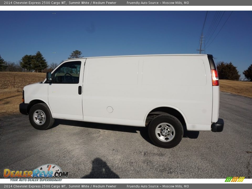 2014 Chevrolet Express 2500 Cargo WT Summit White / Medium Pewter Photo #20