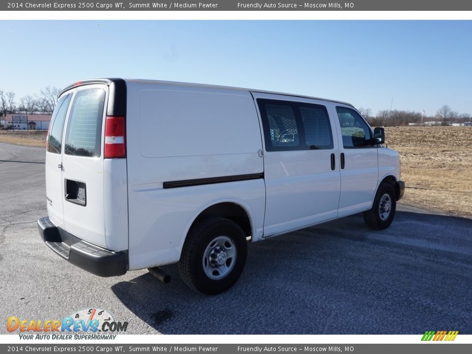 2014 Chevrolet Express 2500 Cargo WT Summit White / Medium Pewter Photo #23