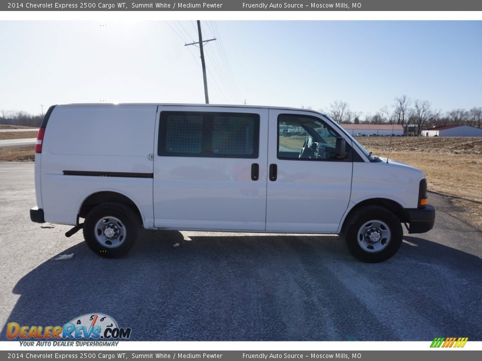 2014 Chevrolet Express 2500 Cargo WT Summit White / Medium Pewter Photo #29