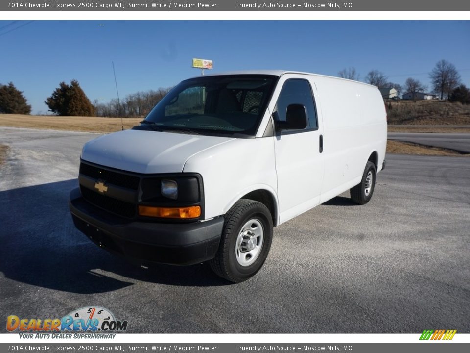 2014 Chevrolet Express 2500 Cargo WT Summit White / Medium Pewter Photo #30