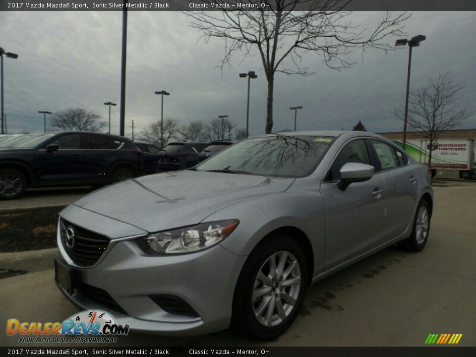 2017 Mazda Mazda6 Sport Sonic Silver Metallic / Black Photo #1