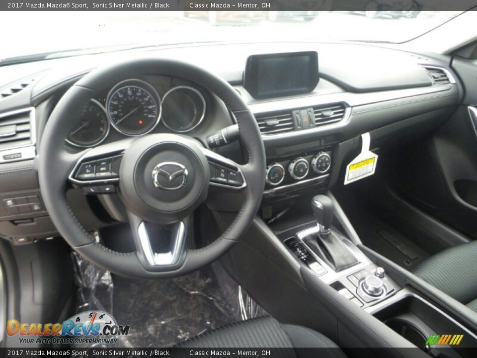 2017 Mazda Mazda6 Sport Sonic Silver Metallic / Black Photo #3