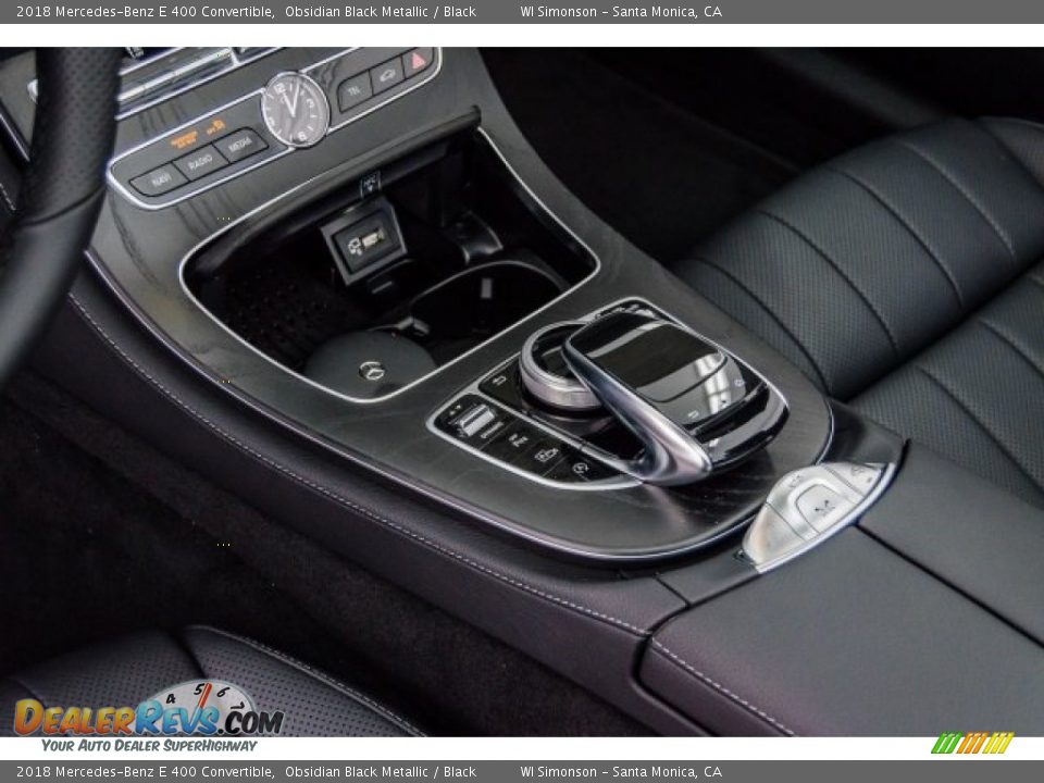 2018 Mercedes-Benz E 400 Convertible Obsidian Black Metallic / Black Photo #5