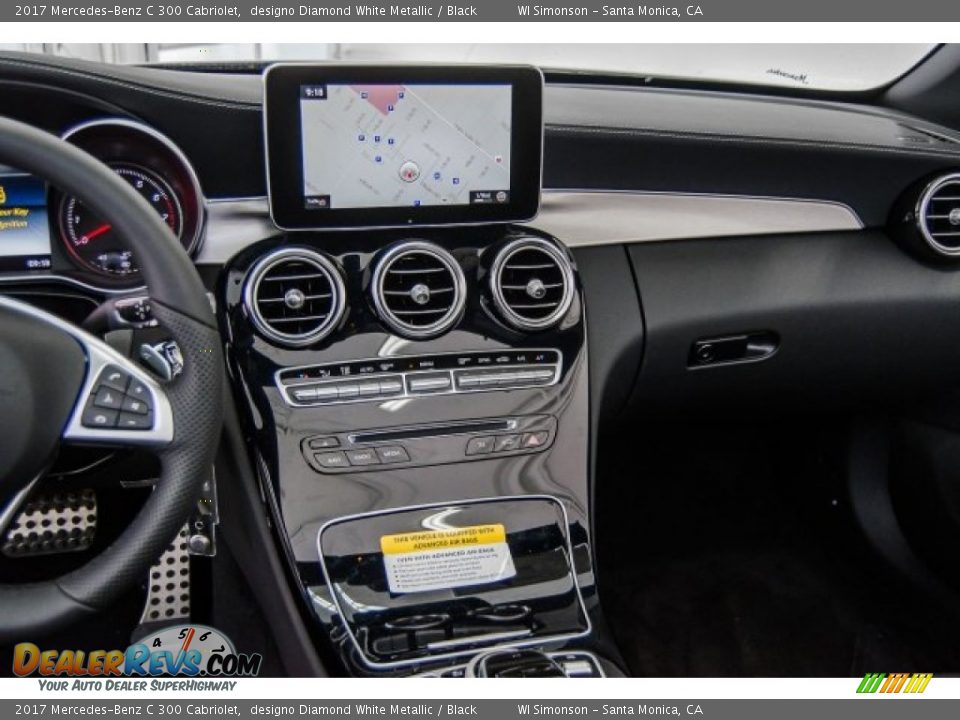 2017 Mercedes-Benz C 300 Cabriolet designo Diamond White Metallic / Black Photo #5