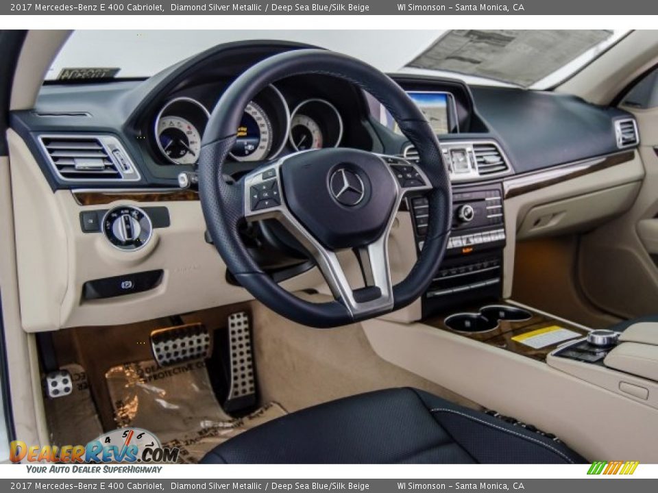 Dashboard of 2017 Mercedes-Benz E 400 Cabriolet Photo #6