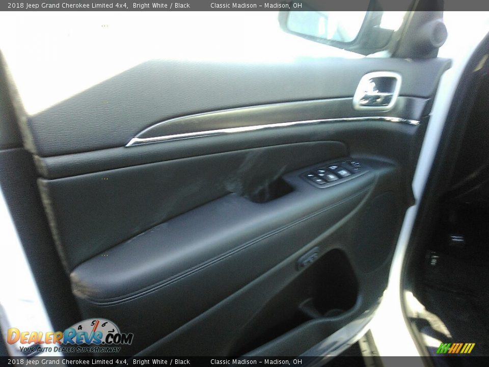 2018 Jeep Grand Cherokee Limited 4x4 Bright White / Black Photo #3