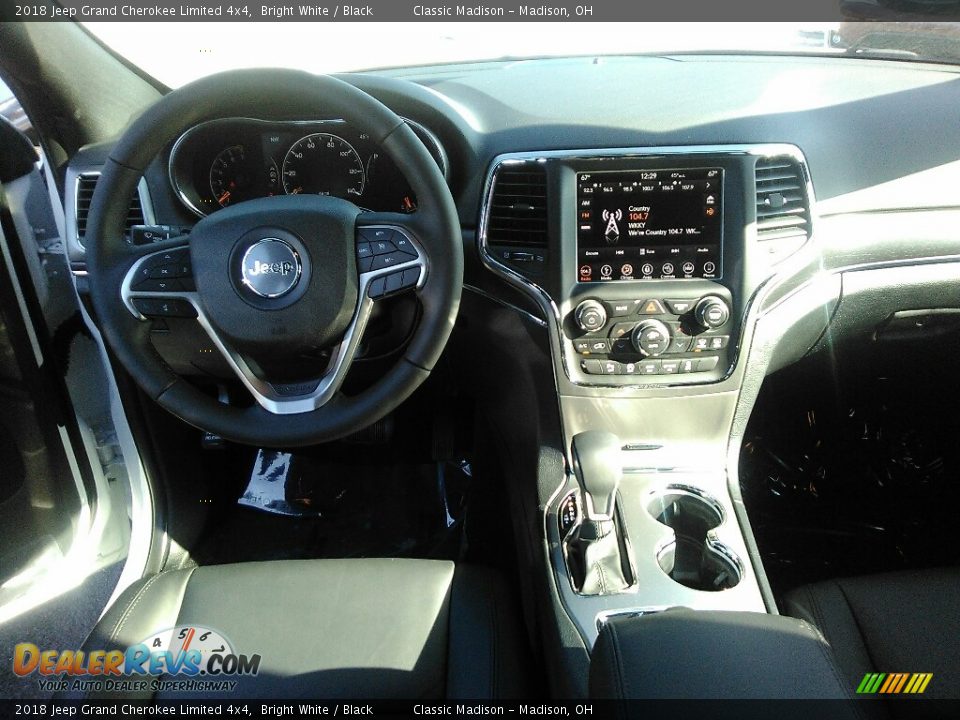 2018 Jeep Grand Cherokee Limited 4x4 Bright White / Black Photo #7