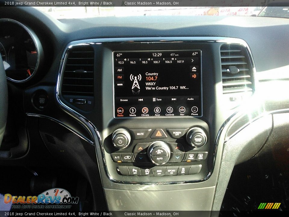 2018 Jeep Grand Cherokee Limited 4x4 Bright White / Black Photo #10