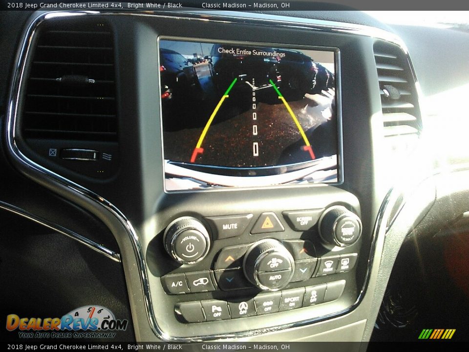 2018 Jeep Grand Cherokee Limited 4x4 Bright White / Black Photo #13