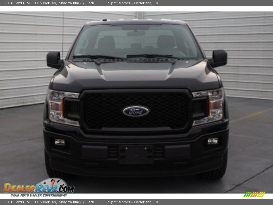 2018 Ford F150 STX SuperCab Shadow Black / Black Photo #2