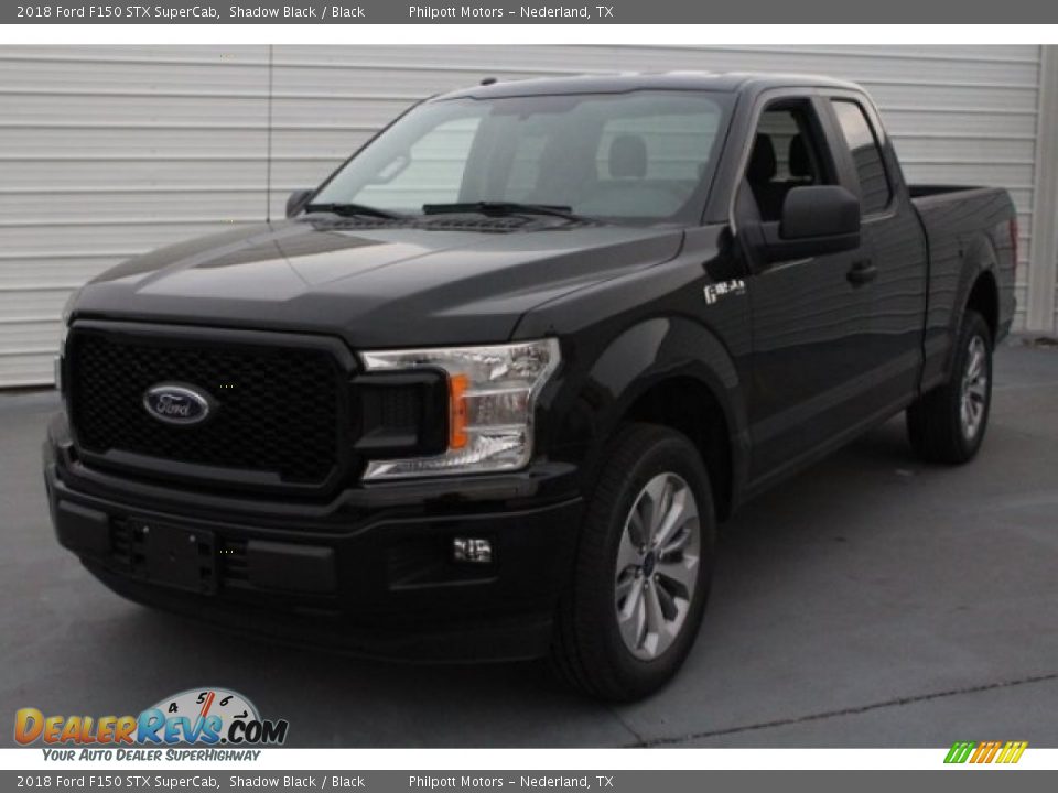 2018 Ford F150 STX SuperCab Shadow Black / Black Photo #3