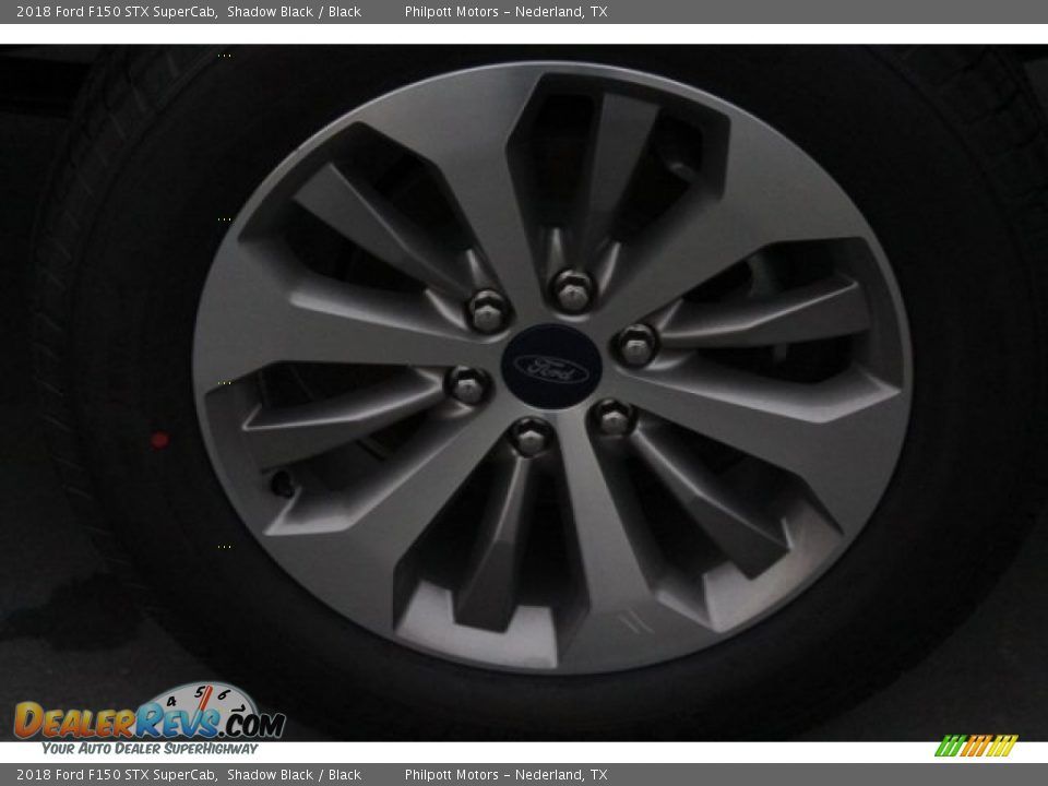 2018 Ford F150 STX SuperCab Shadow Black / Black Photo #6