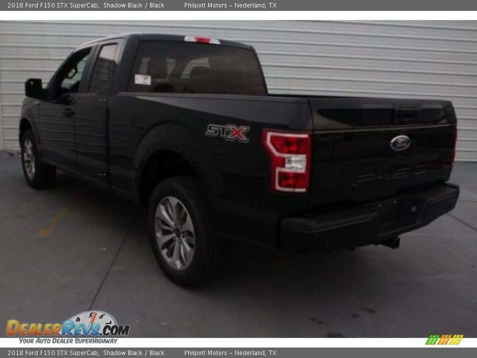 2018 Ford F150 STX SuperCab Shadow Black / Black Photo #8