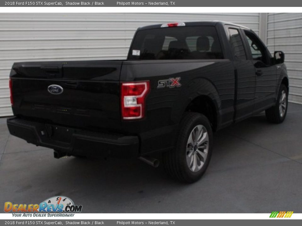 2018 Ford F150 STX SuperCab Shadow Black / Black Photo #10