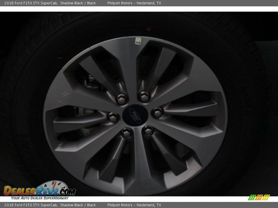 2018 Ford F150 STX SuperCab Shadow Black / Black Photo #12