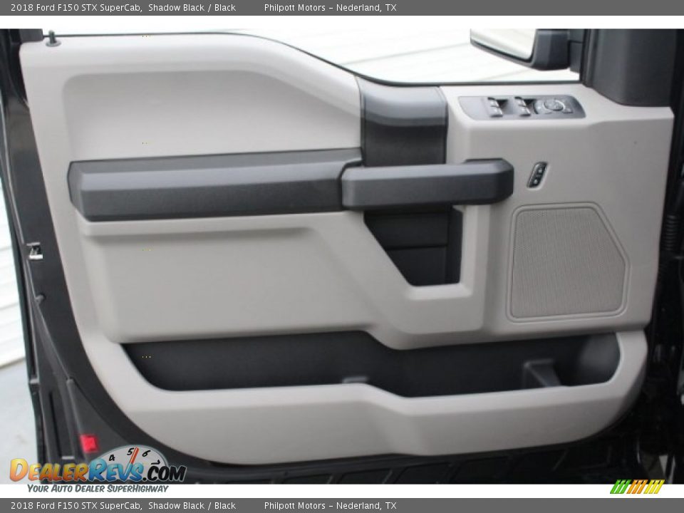 2018 Ford F150 STX SuperCab Shadow Black / Black Photo #13
