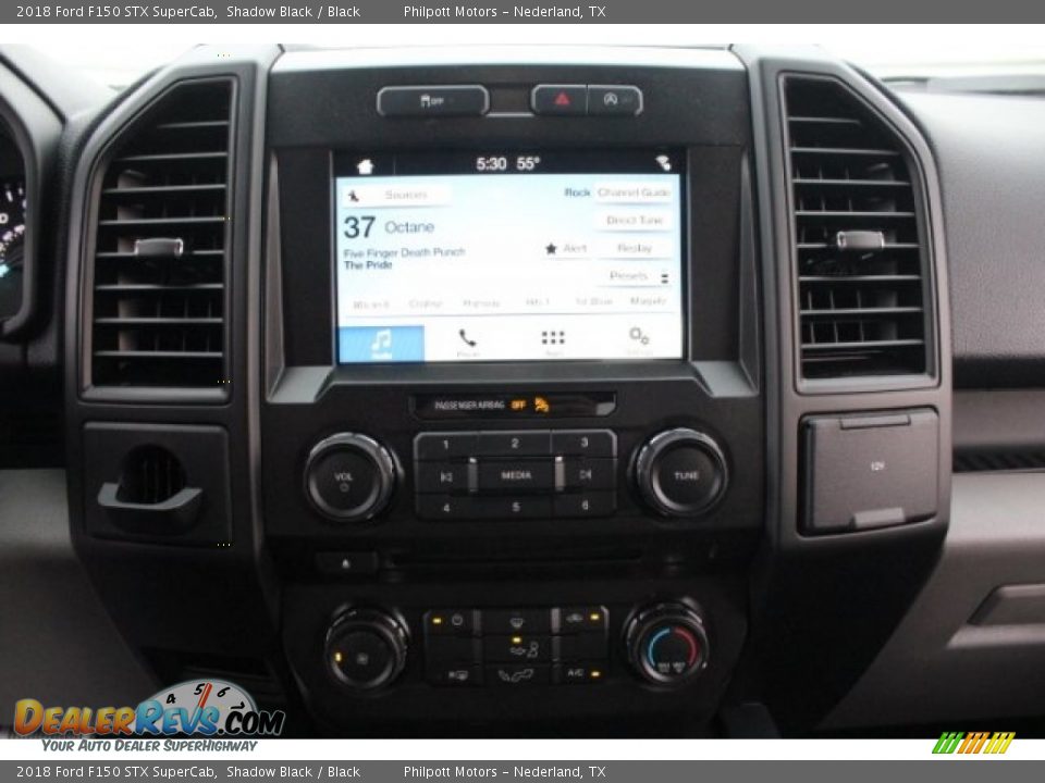 2018 Ford F150 STX SuperCab Shadow Black / Black Photo #17