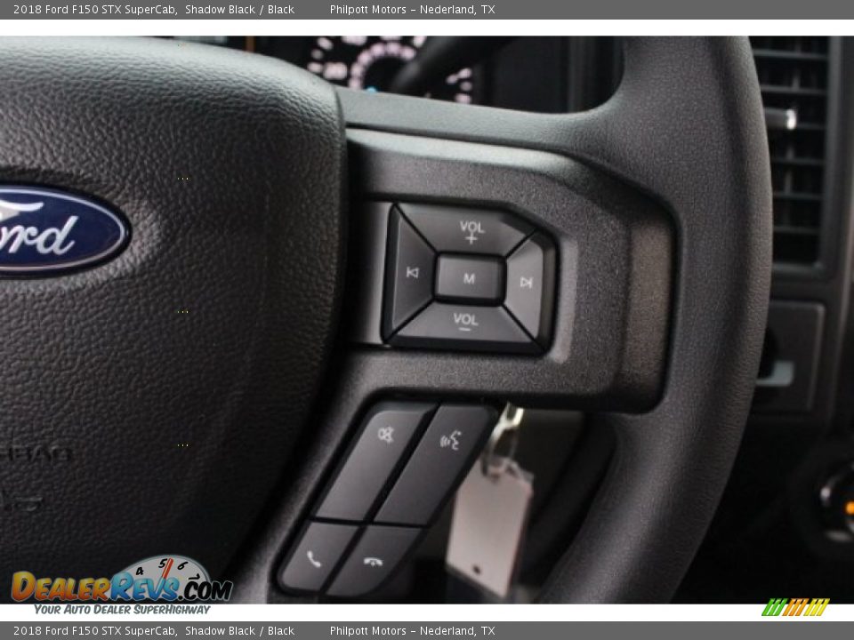 2018 Ford F150 STX SuperCab Shadow Black / Black Photo #19