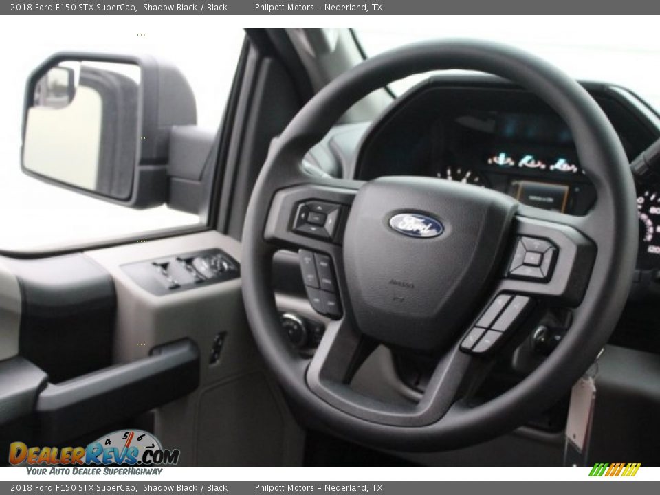 2018 Ford F150 STX SuperCab Shadow Black / Black Photo #25