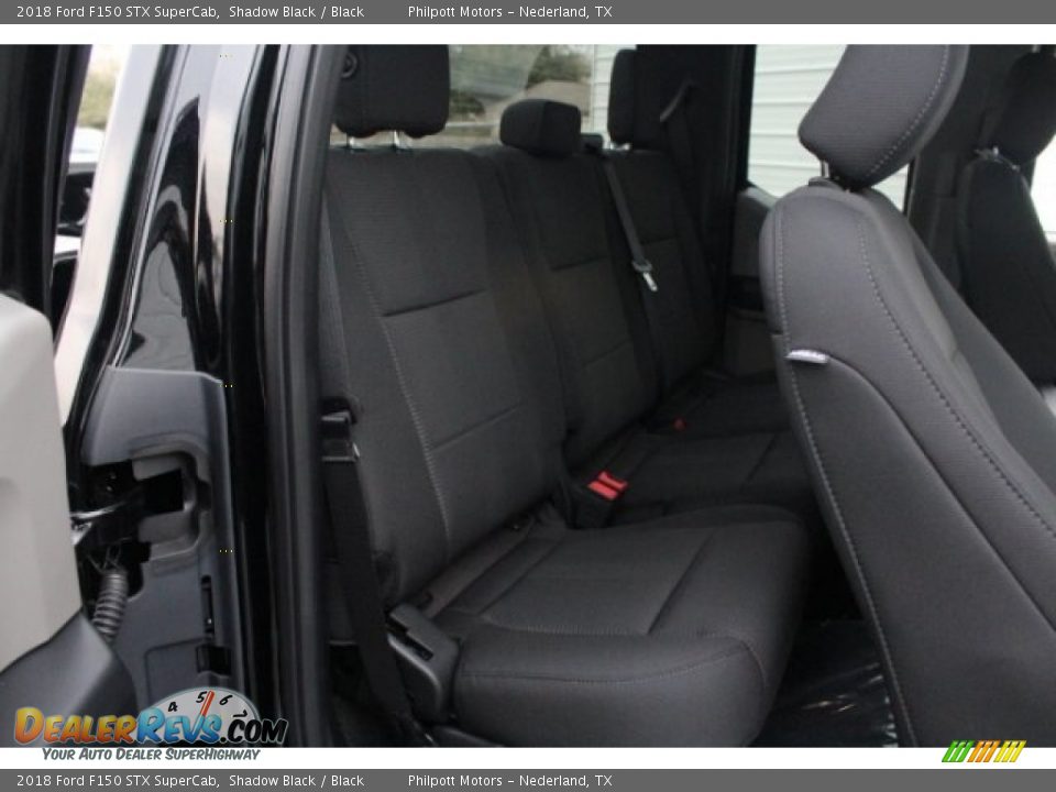2018 Ford F150 STX SuperCab Shadow Black / Black Photo #28