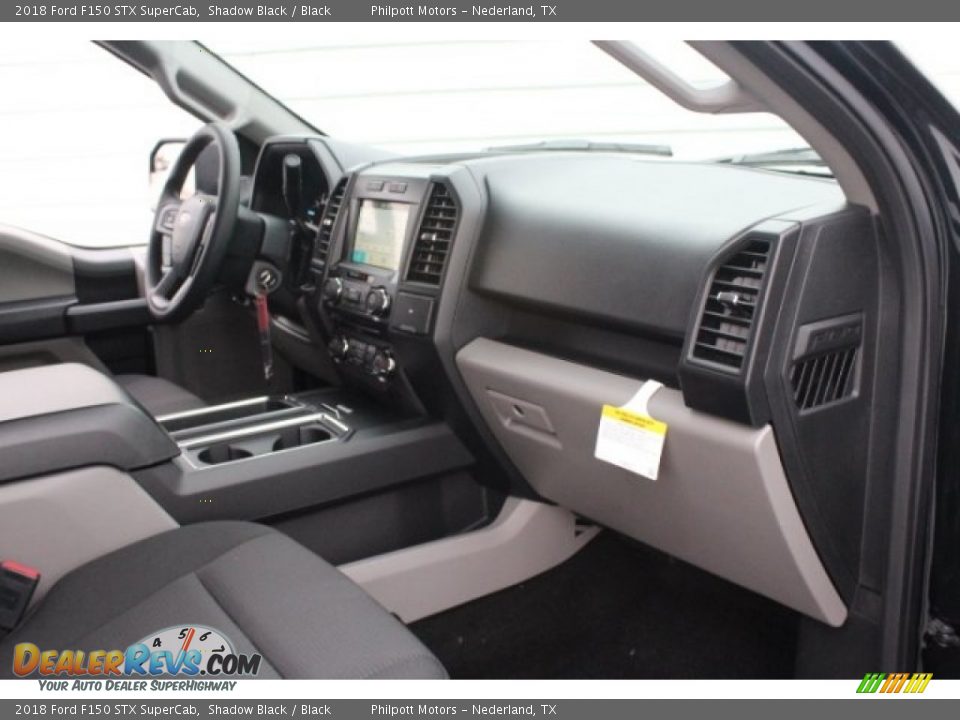 2018 Ford F150 STX SuperCab Shadow Black / Black Photo #30