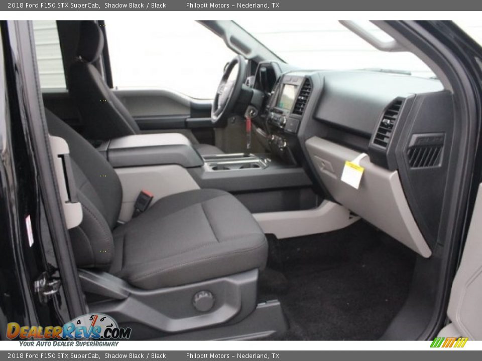 2018 Ford F150 STX SuperCab Shadow Black / Black Photo #31