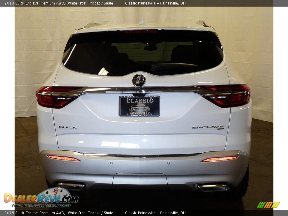 2018 Buick Enclave Premium AWD White Frost Tricoat / Shale Photo #3