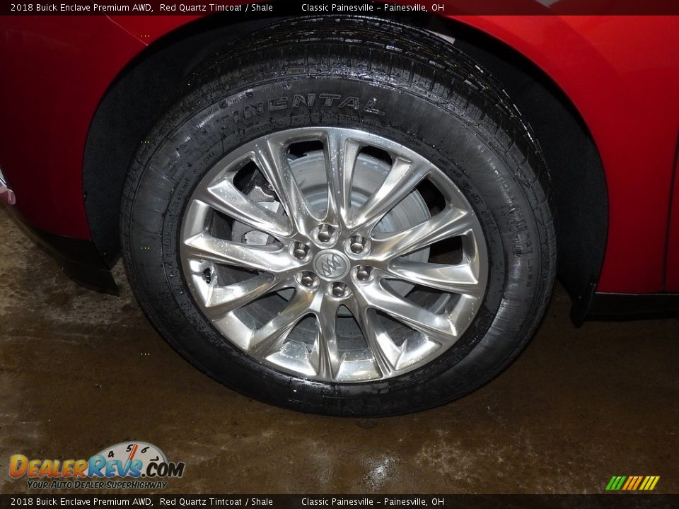 2018 Buick Enclave Premium AWD Red Quartz Tintcoat / Shale Photo #5