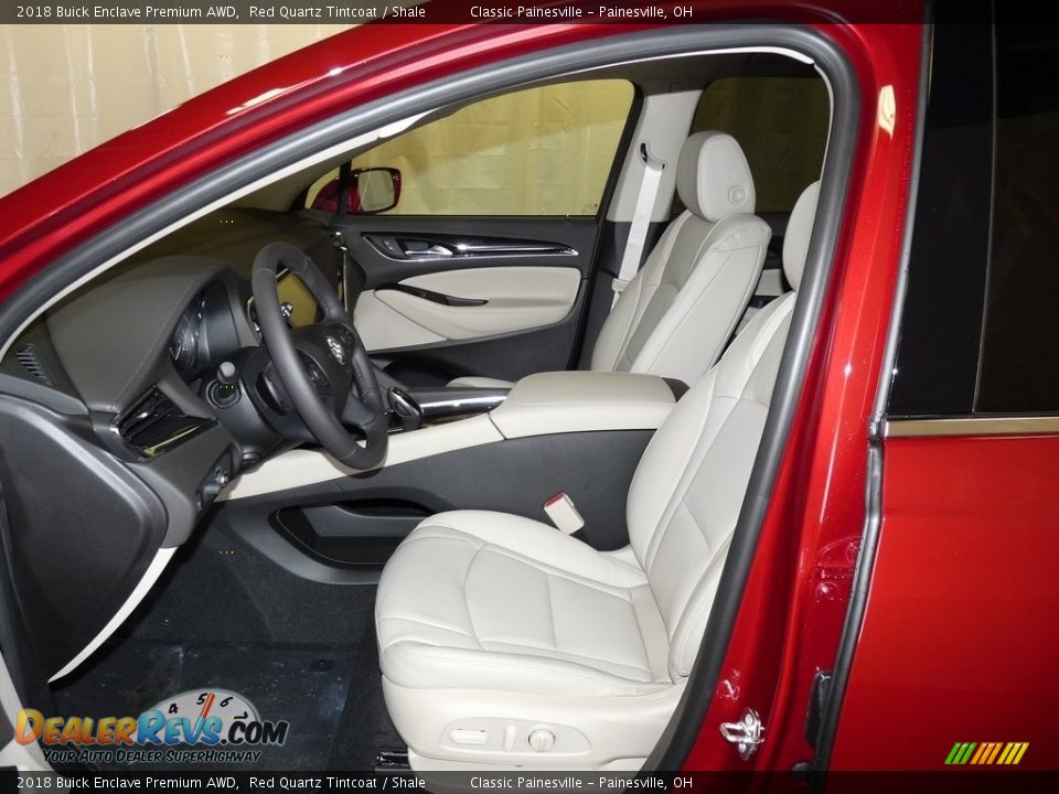 2018 Buick Enclave Premium AWD Red Quartz Tintcoat / Shale Photo #7