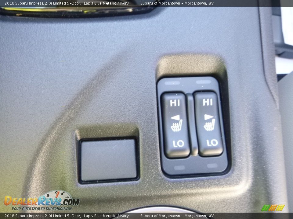 2018 Subaru Impreza 2.0i Limited 5-Door Lapis Blue Metallic / Ivory Photo #16