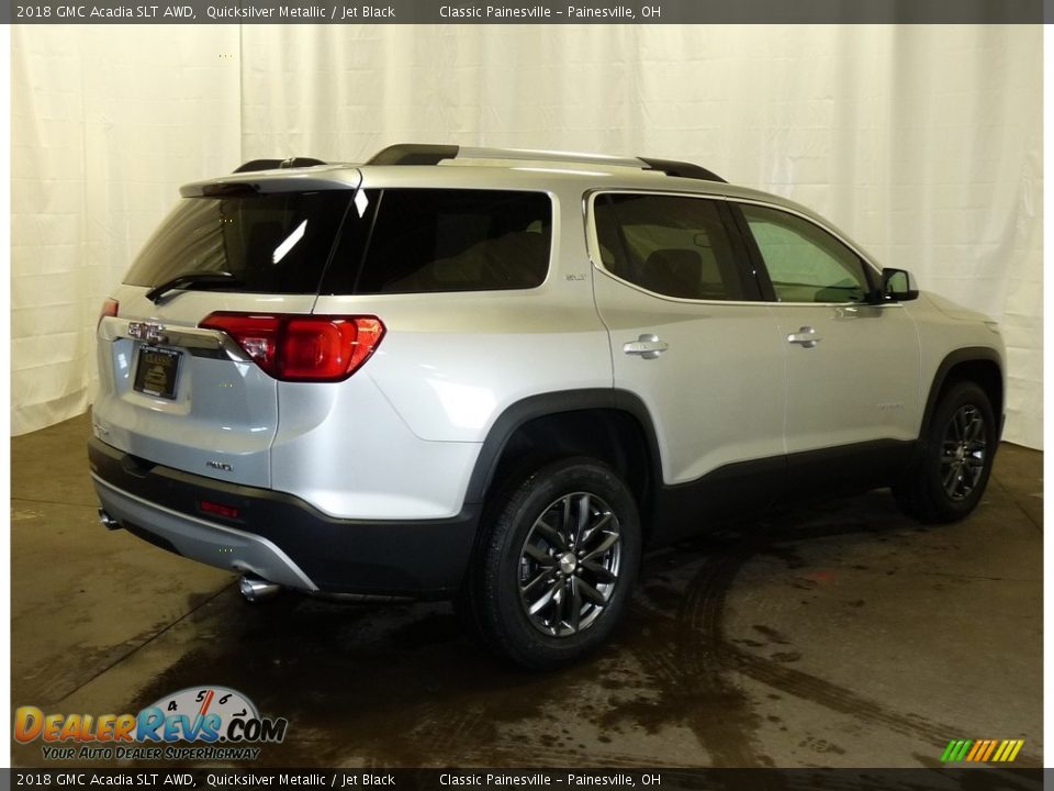 2018 GMC Acadia SLT AWD Quicksilver Metallic / Jet Black Photo #2
