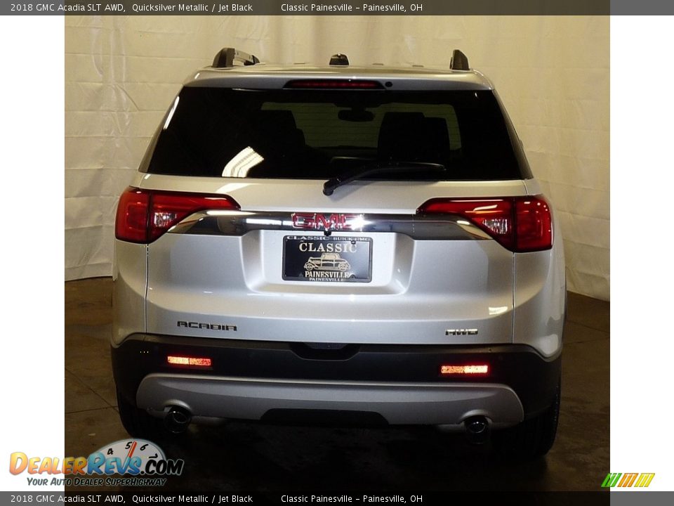 2018 GMC Acadia SLT AWD Quicksilver Metallic / Jet Black Photo #3