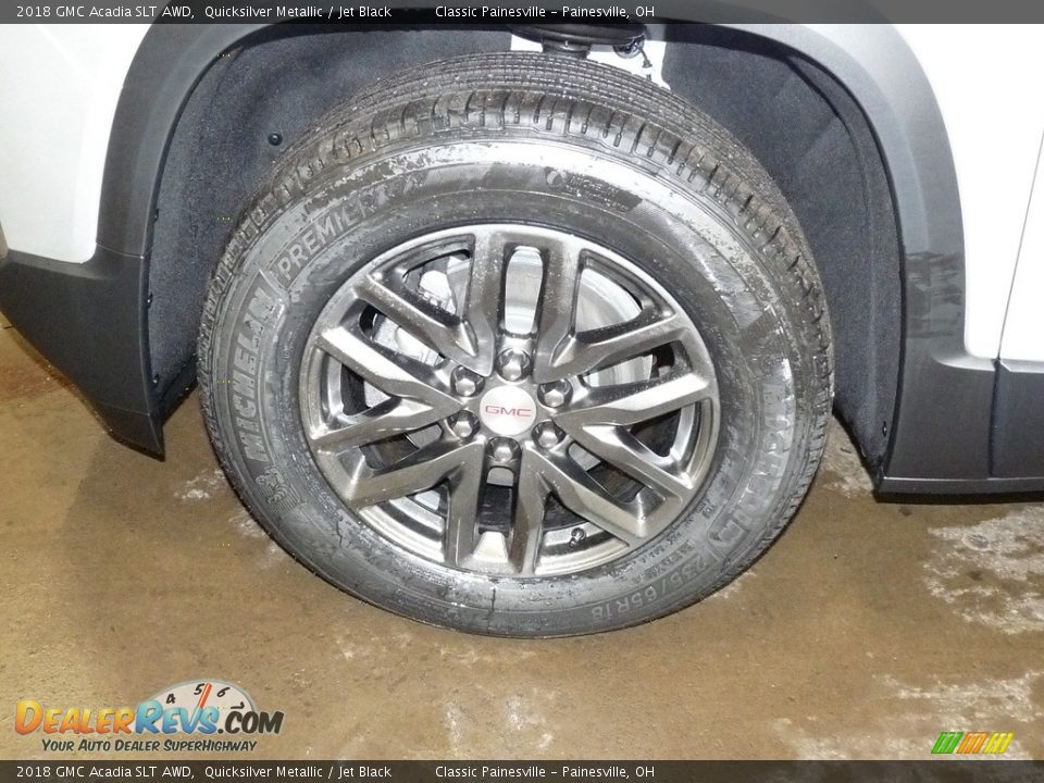 2018 GMC Acadia SLT AWD Quicksilver Metallic / Jet Black Photo #5
