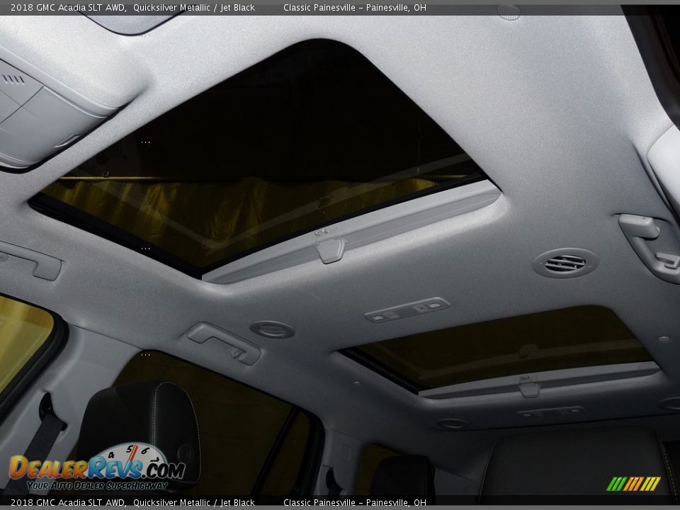 2018 GMC Acadia SLT AWD Quicksilver Metallic / Jet Black Photo #6