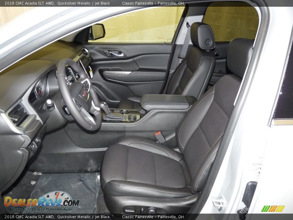 2018 GMC Acadia SLT AWD Quicksilver Metallic / Jet Black Photo #7