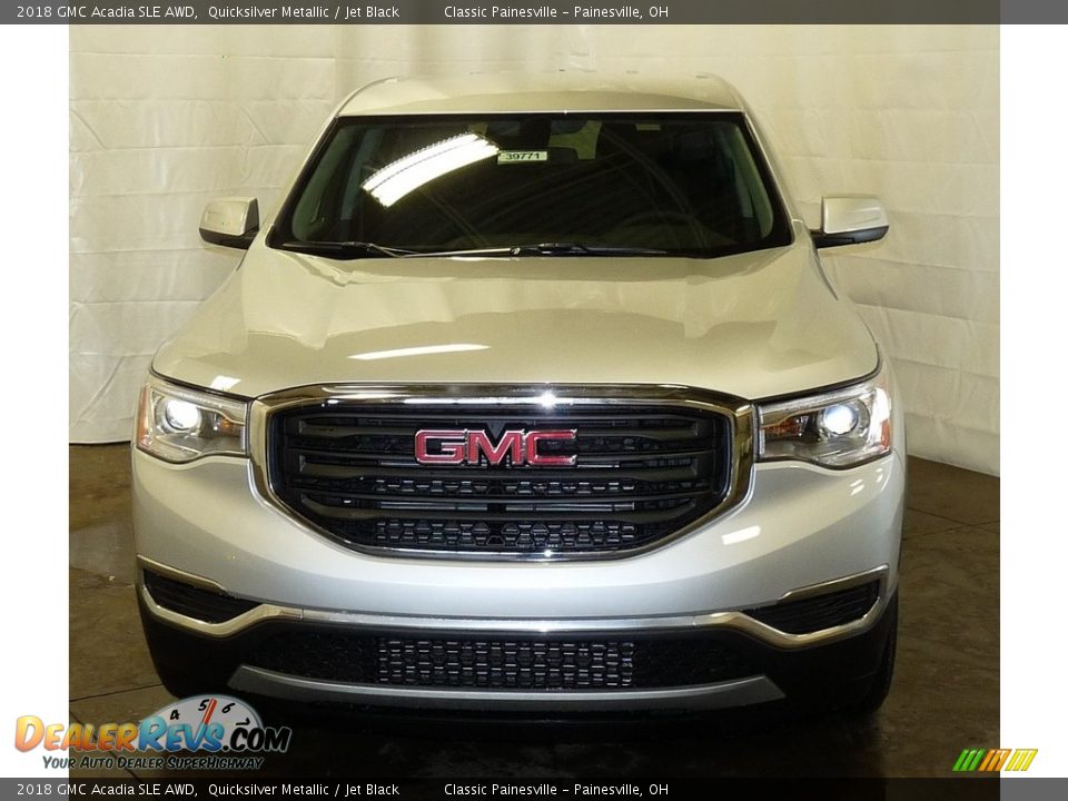 2018 GMC Acadia SLE AWD Quicksilver Metallic / Jet Black Photo #4