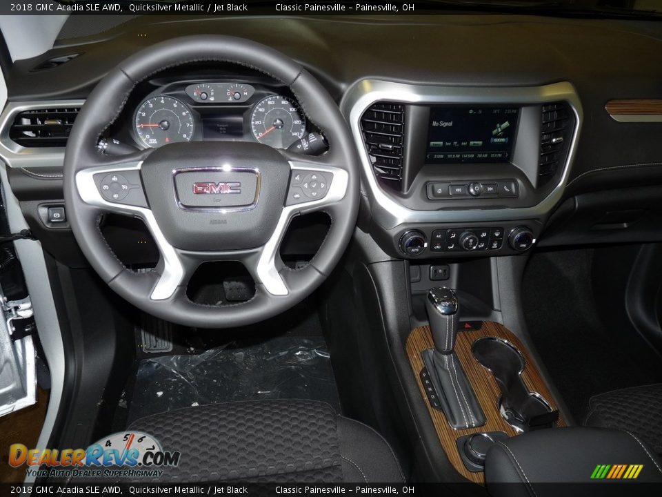 2018 GMC Acadia SLE AWD Quicksilver Metallic / Jet Black Photo #9