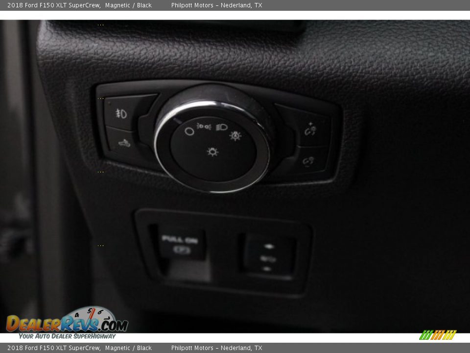 2018 Ford F150 XLT SuperCrew Magnetic / Black Photo #21