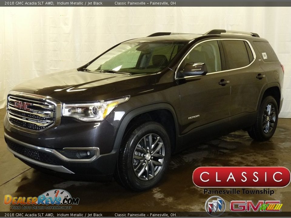2018 GMC Acadia SLT AWD Iridium Metallic / Jet Black Photo #1